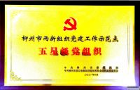 2021年9月廣西魯板科技集團(tuán)五星黨組織授匾儀式